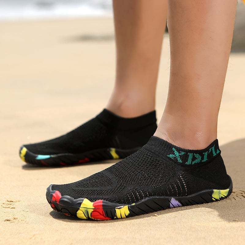 🔥Water and Land Cut- and puncture-resistant beachcombing shoes Quick-drying water play shoes