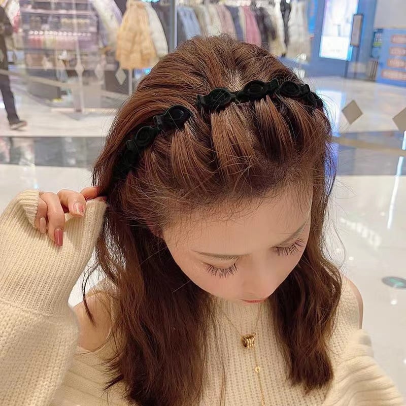 🌸Flocking Braided Hair Clip-SLOOSELYK