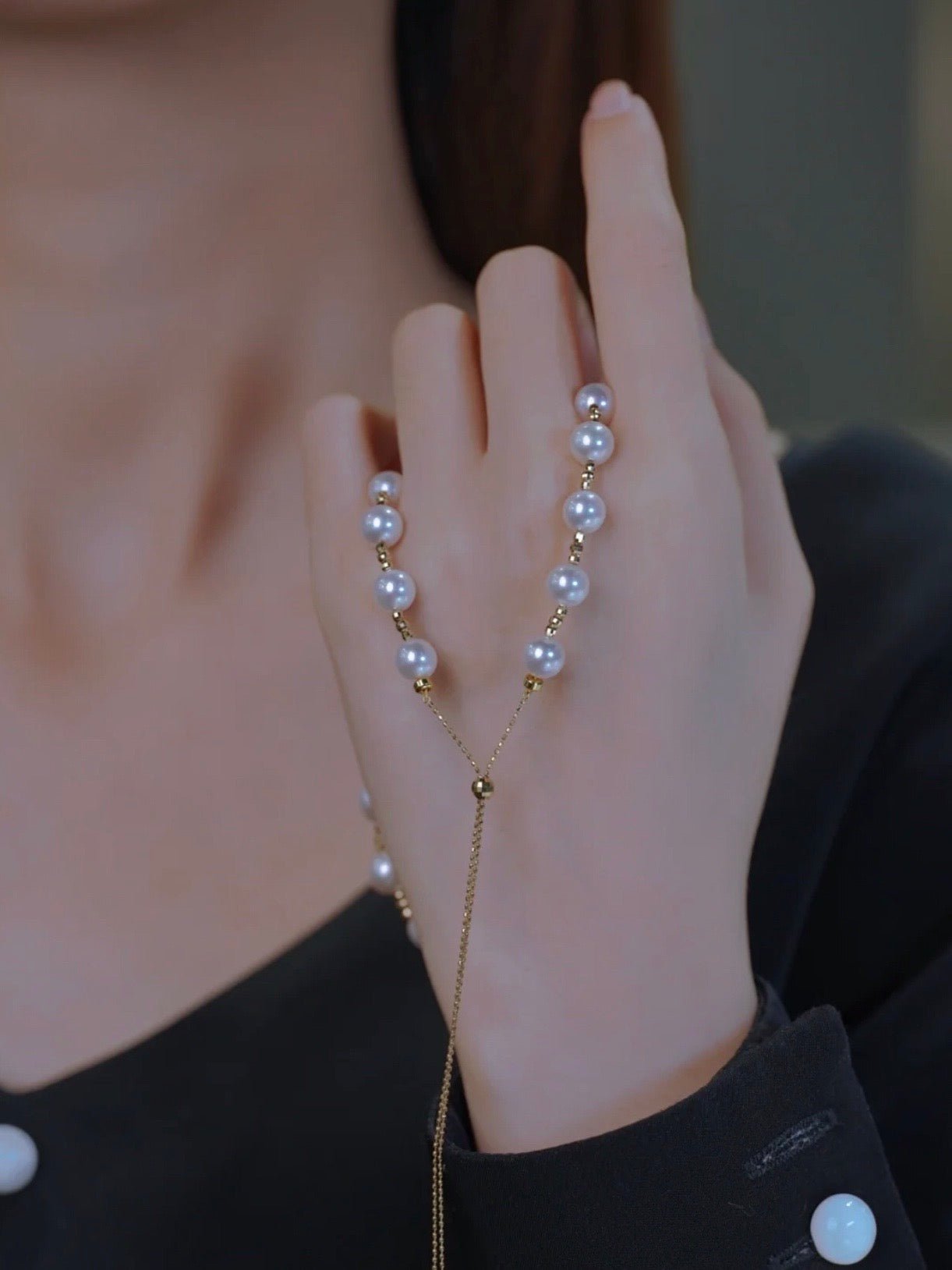 Fashion Elegant Pearl Necklace-SLOOSELYK