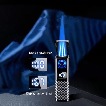 🔥Three-Fire Direct Blue Flame Lighter-SLOOSELYK