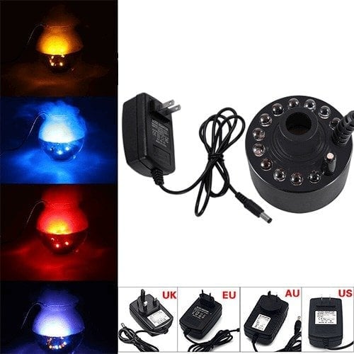 🎃12 LED light Ultrasonic Mist Maker Fogger💥Buy 2 Get Extra 5% OFF +Free Shipping💥-SLOOSELYK