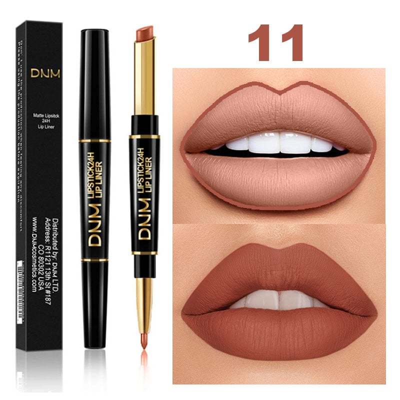 🔥2-in-1 Waterproof Lipstick Lip Liner
