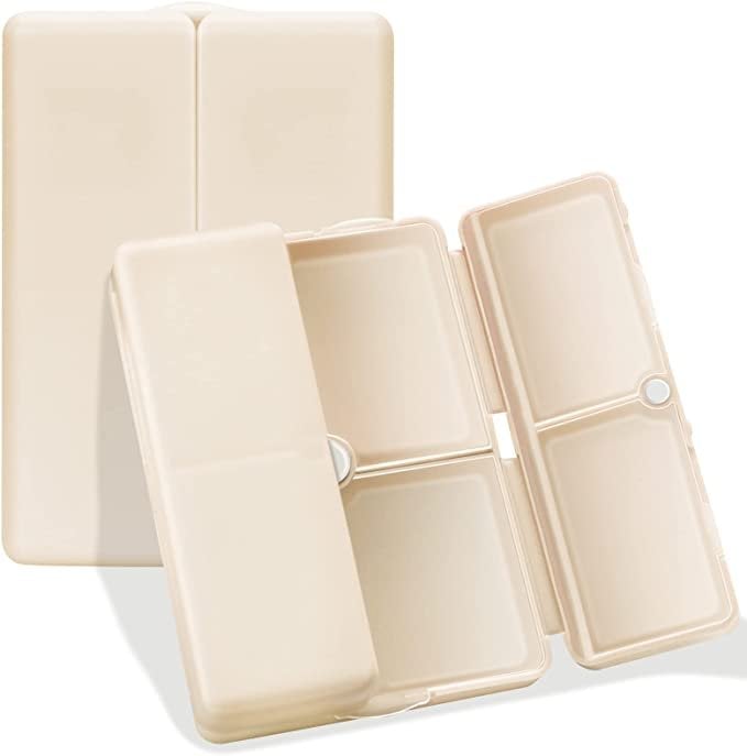 🔥BUY 2 GET 1 FREE - Daily Pill Organizer, 7 Compartments Portable Pill Case Travel Pill Organizer,[Folding Design]Pill Box-SLOOSELYK