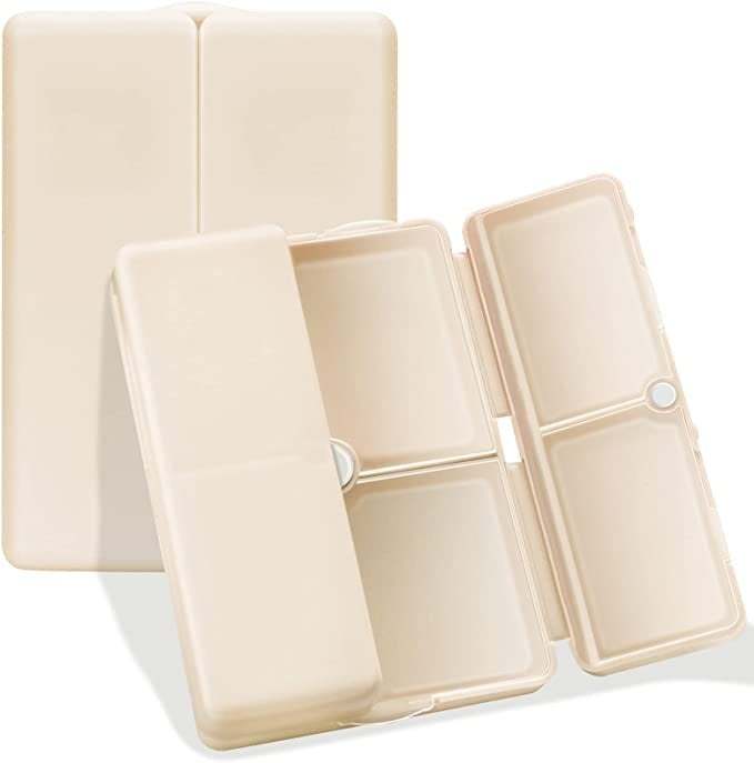 🔥BUY 2 GET 1 FREE - Daily Pill Organizer, 7 Compartments Portable Pill Case Travel Pill Organizer,[Folding Design]Pill Box-SLOOSELYK