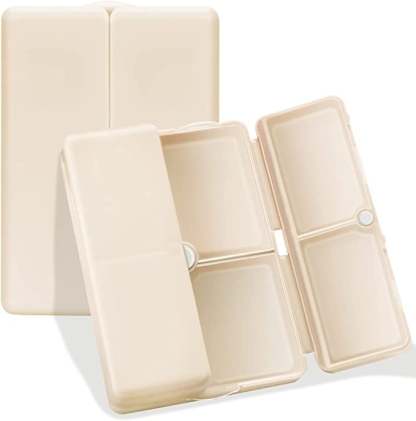 🔥BUY 2 GET 1 FREE - Daily Pill Organizer, 7 Compartments Portable Pill Case Travel Pill Organizer,[Folding Design]Pill Box-SLOOSELYK