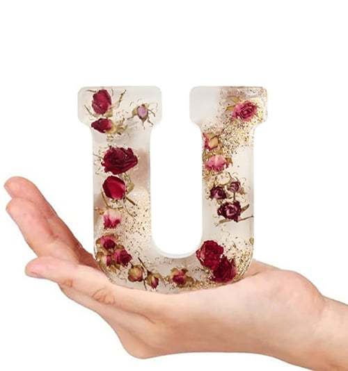 ❤️Mother's Day Specials - 49% OFF🎁Handmade floral resin letter 🌸(Limited Edition)-SLOOSELYK