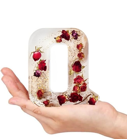 ❤️Mother's Day Specials - 49% OFF🎁Handmade floral resin letter 🌸(Limited Edition)-SLOOSELYK