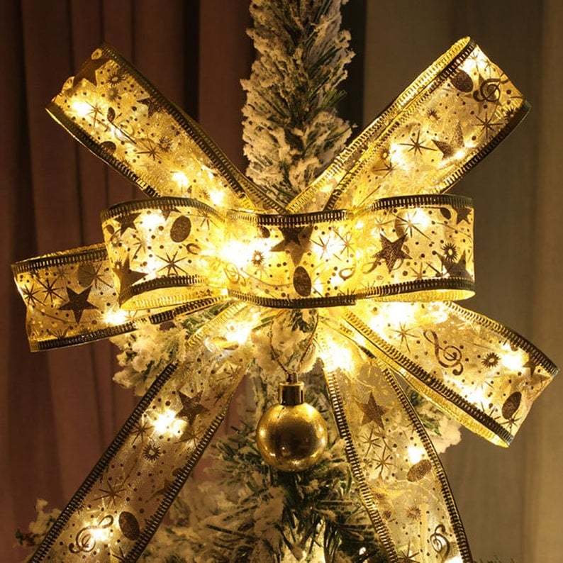 Clearance Sale💥Christmas Ribbon Fairy Lights-SLOOSELYK