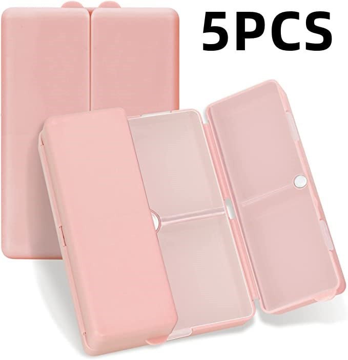 🔥BUY 2 GET 1 FREE - Daily Pill Organizer, 7 Compartments Portable Pill Case Travel Pill Organizer,[Folding Design]Pill Box-SLOOSELYK