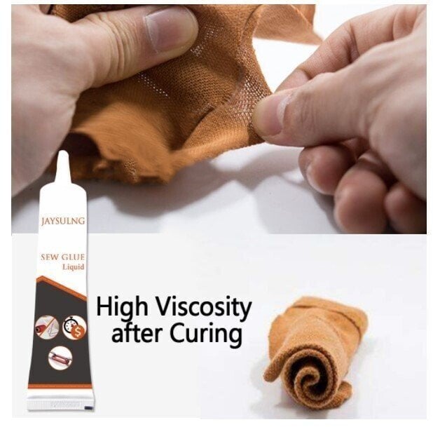 CLOTH REPAIR SEW GLUE-SLOOSELYK