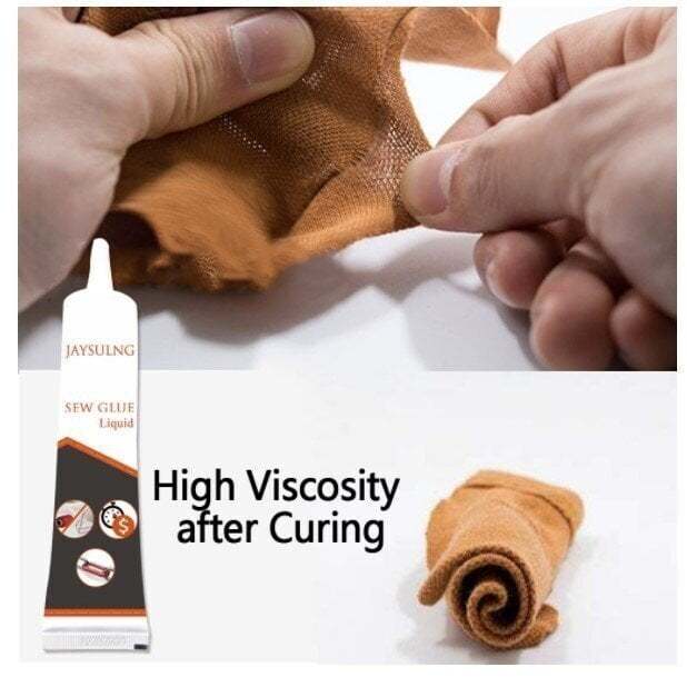 CLOTH REPAIR SEW GLUE-SLOOSELYK