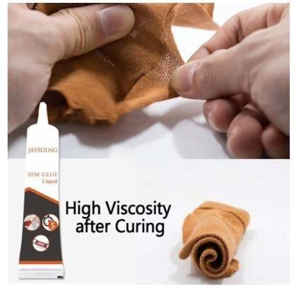 CLOTH REPAIR SEW GLUE-SLOOSELYK
