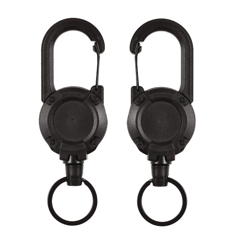 💥49% OFF💥Outdoor Automatic Retractable Wire Rope Luya Tactical Keychain-SLOOSELYK