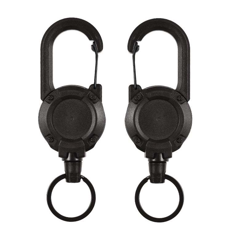 💥49% OFF💥Outdoor Automatic Retractable Wire Rope Luya Tactical Keychain-SLOOSELYK