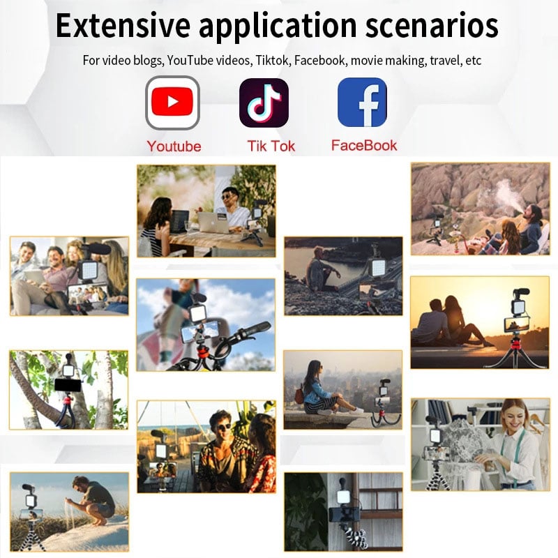 Vlogger Kits | Mobile Filmmaking Kit For Mobile Phones-SLOOSELYK