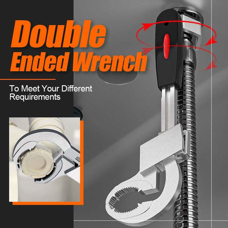Multifunction Adjustable Double-ended Wrench(48% OFF)-SLOOSELYK