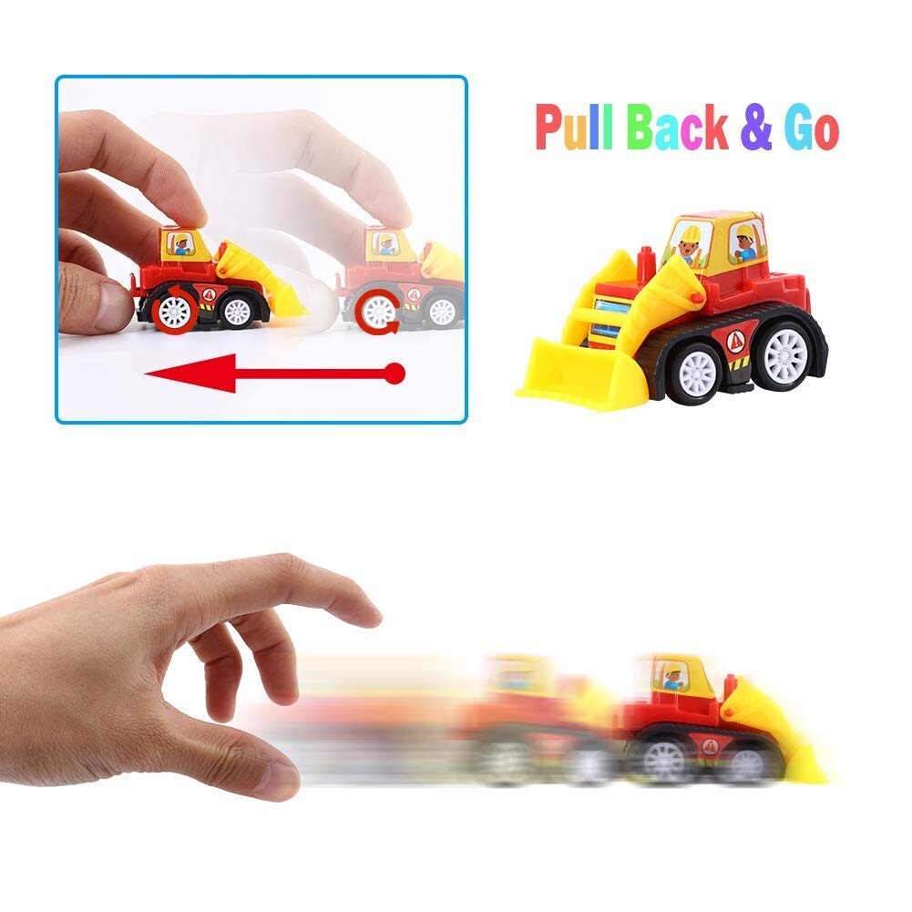 🐰 🐣12 Prefilled Easter Eggs With Pull Back Cars🚚-SLOOSELYK