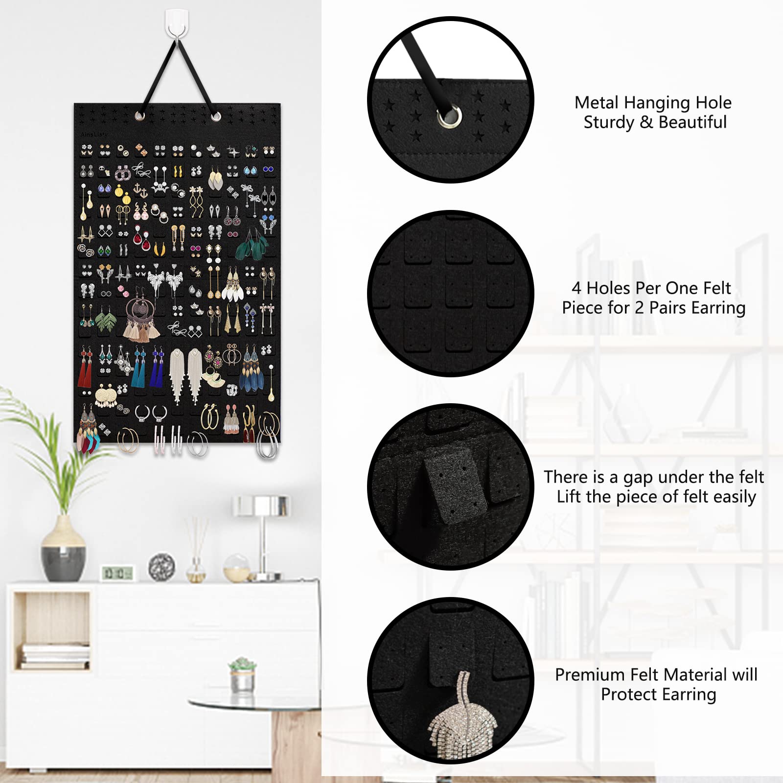 🔥Felt Hanging Jewelry Organizer-SLOOSELYK