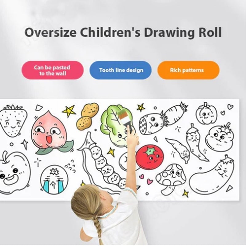 🔥HOT SALE - 49% OFF🔥Children's Drawing Roll-SLOOSELYK