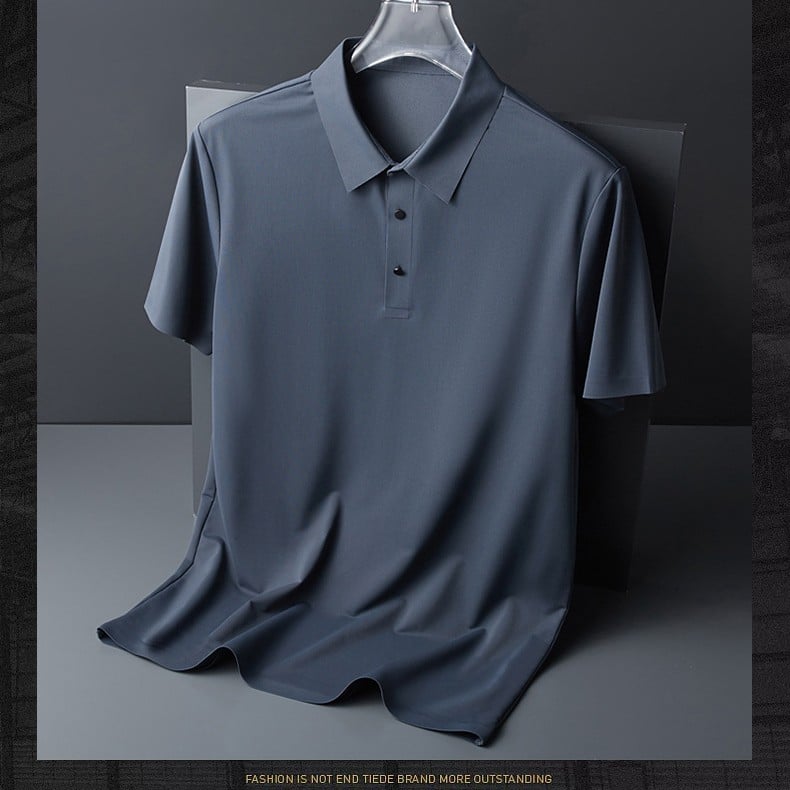 Cool Men's Quick-drying POLO T-shirt-SLOOSELYK