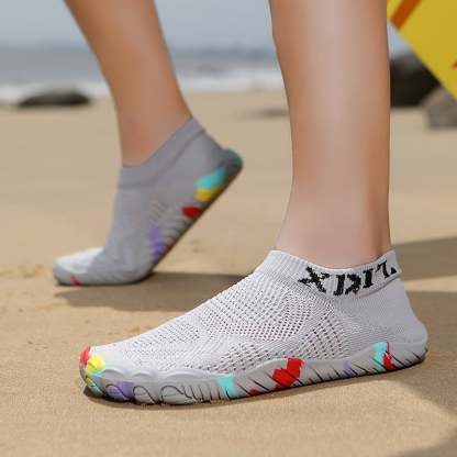 🔥Water and Land Cut- and puncture-resistant beachcombing shoes Quick-drying water play shoes