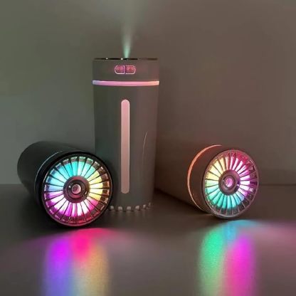 Portable Silent USB Car Diffuser with LED Light💦
