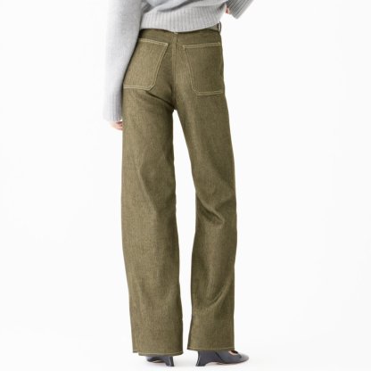 👖 Tummy Control Sailor Wide Leg Trouser