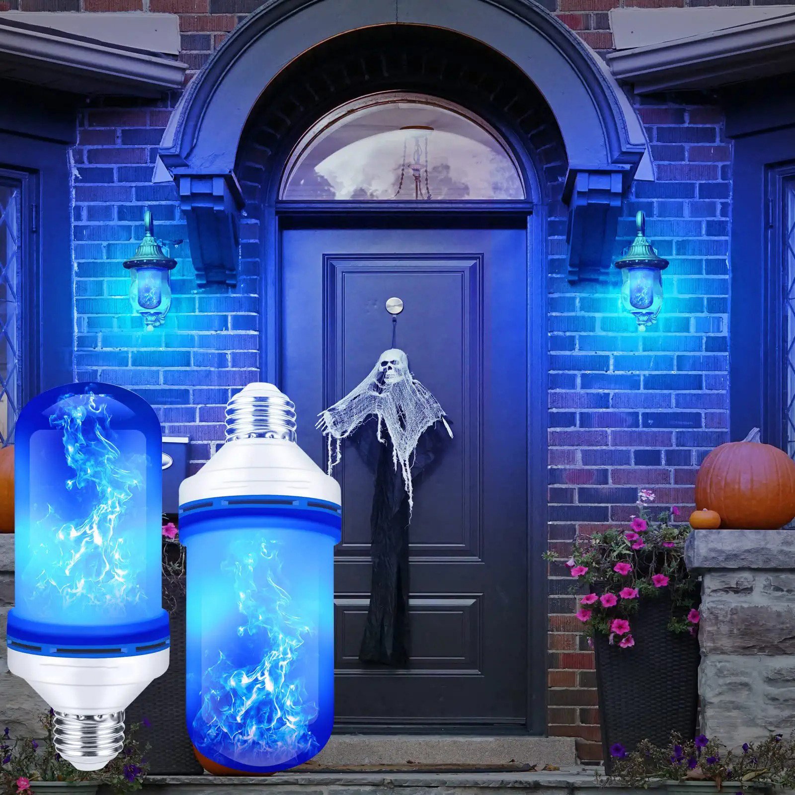 LED Flame Light Bulb With Gravity Sensing Effect-SLOOSELYK