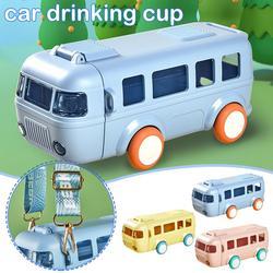 Food-grade silicone Children's Bus-shaped Portable Water Cup-SLOOSELYK