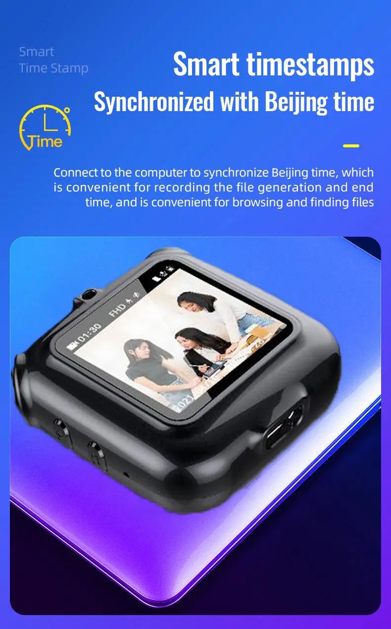 1080p High Definition ImageIntelligent Audio Recording Recorder