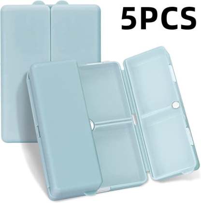 🔥BUY 2 GET 1 FREE - Daily Pill Organizer, 7 Compartments Portable Pill Case Travel Pill Organizer,[Folding Design]Pill Box-SLOOSELYK