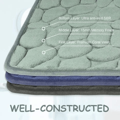 💥Cobblestone Embossed Bathroom Bath Mat💥-SLOOSELYK