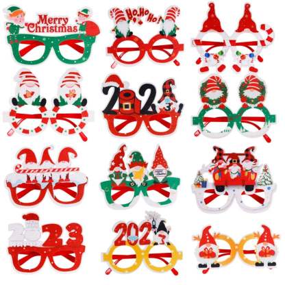 ✨Glittering Christmas Glasses Frames-SLOOSELYK