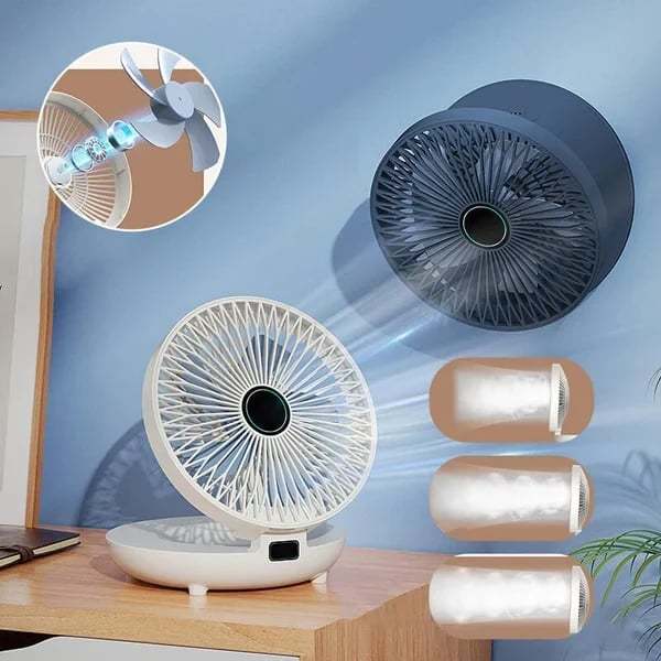 🔥Hot Sale 🔥Portable wall-mounted fan👍-SLOOSELYK