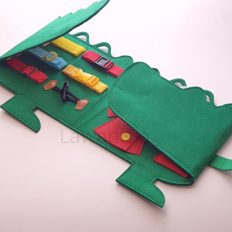 🔥Children's preschool crocodile felt-SLOOSELYK