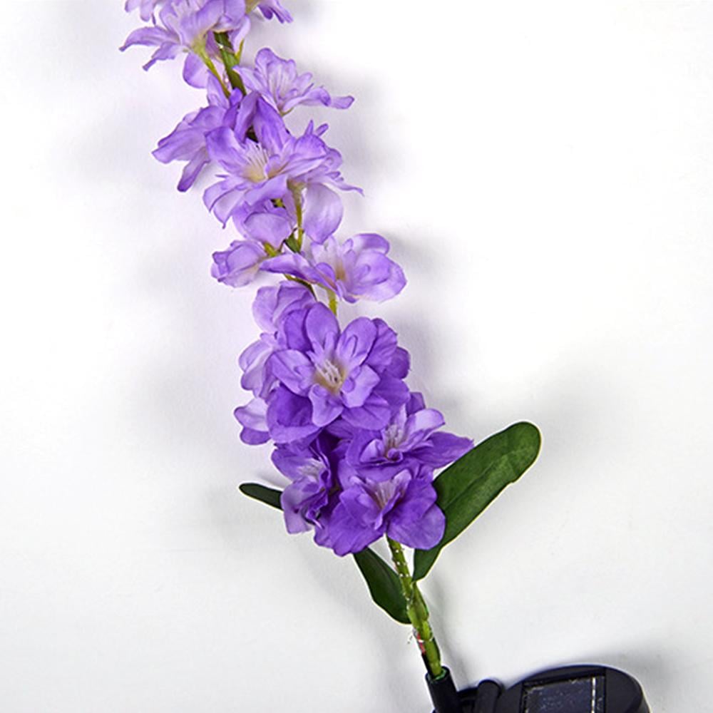 Outdoor Solar Violet Flower Lights-SLOOSELYK