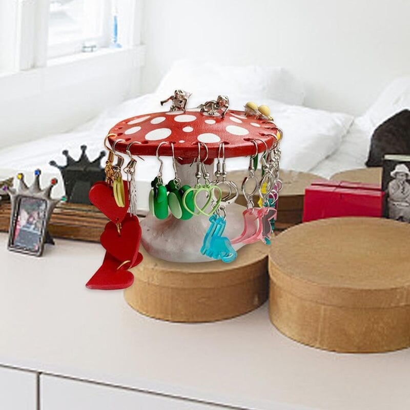 🍄Cute Mushroom Earring Holder-SLOOSELYK