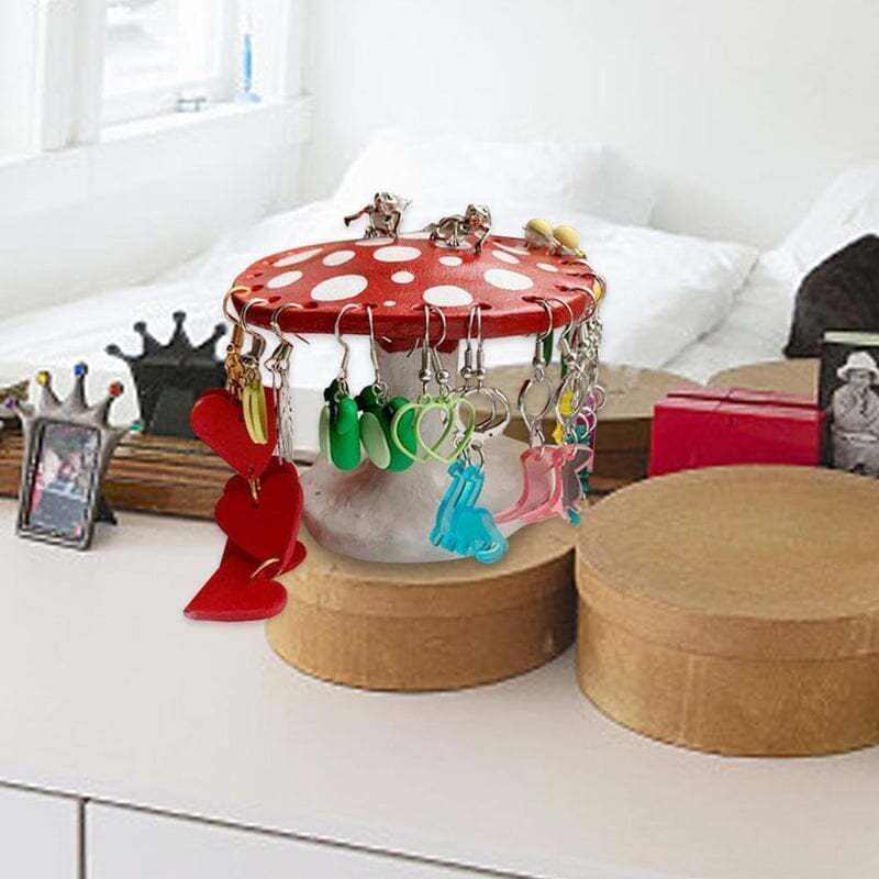 🍄Cute Mushroom Earring Holder-SLOOSELYK