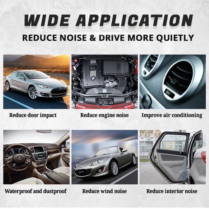 Car Soundproof Weather Strip(5M)-SLOOSELYK