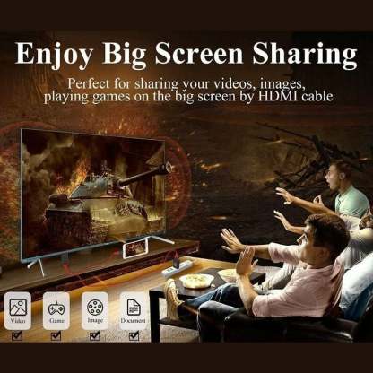 🔥BIG SALE - 40% OFF🔥 1080P No Lagging HDMI TV Cable 📺📺No network required for screen casting-SLOOSELYK
