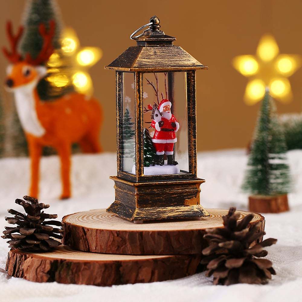 (🌲Early Christmas Sale- SAVE 48% OFF)Snow Globe Christmas Lantern Decorations-SLOOSELYK