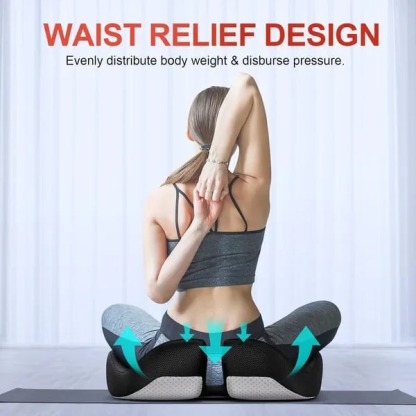 🎁LAST DAY 40％ OFF🎁Ergonomic Memory Foam Seat Cushion-SLOOSELYK