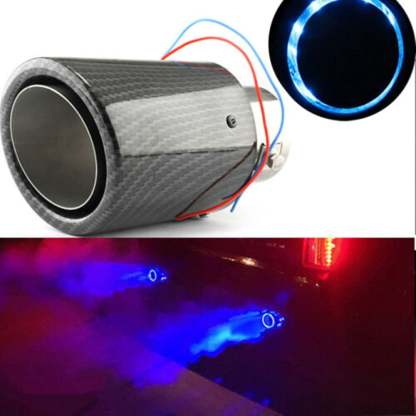Car fire flame LED exhaust tip-SLOOSELYK