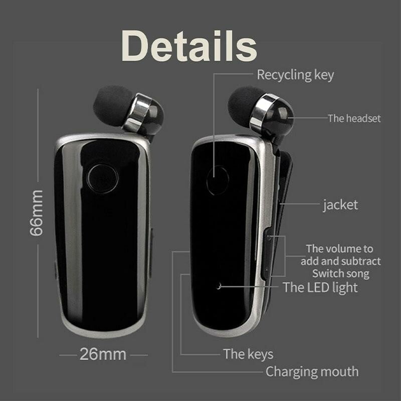 Collar-clip Bluetooth Headset-SLOOSELYK
