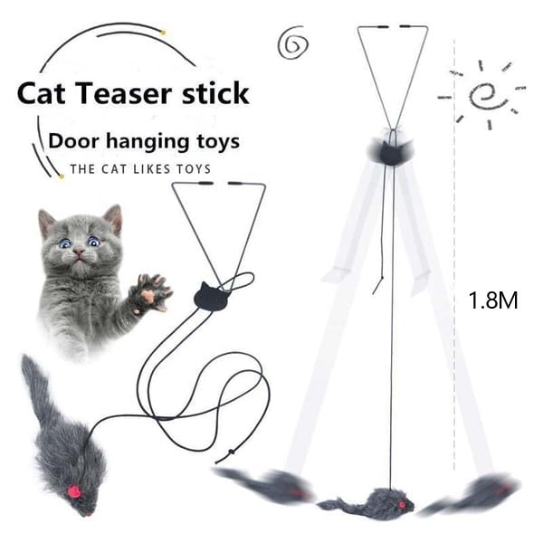 48% OFF-Hanging Door Bouncing Mouse Cat Toy,BUY 3 GET 4 FREE (7 PCS & FREE SHIPPING)-SLOOSELYK