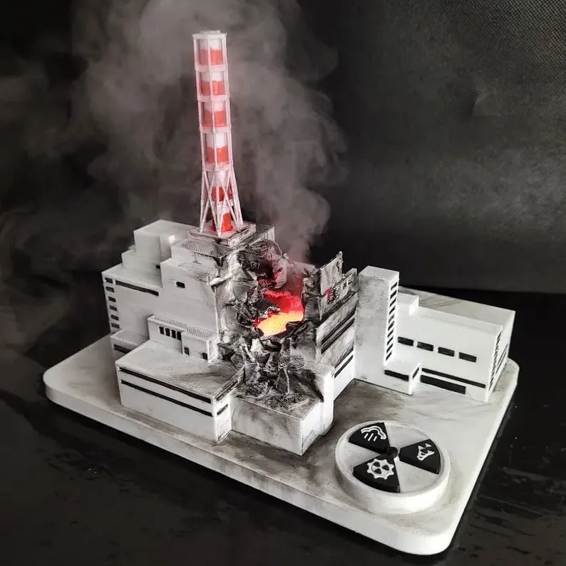 Chernobyl Nuclear Power Plant Model Air Humidifier-SLOOSELYK
