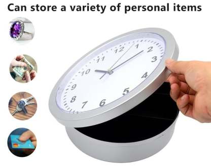 Safe Creative Wall Clock(Without battery)