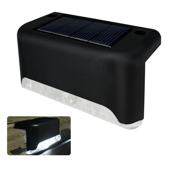 LED Solar Lamp Path Staircase Outdoor Waterproof Wall Light-SLOOSELYK