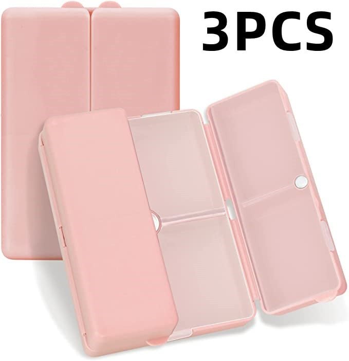 🔥BUY 2 GET 1 FREE - Daily Pill Organizer, 7 Compartments Portable Pill Case Travel Pill Organizer,[Folding Design]Pill Box-SLOOSELYK