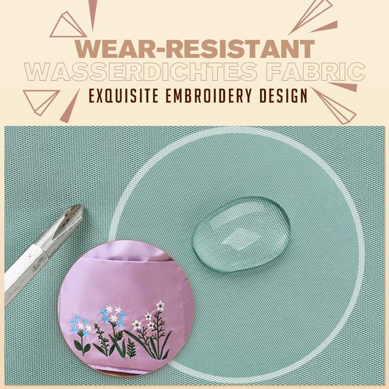 🔥49% OFF🔥Foldable Waterproof Drawstring Large Capacity Embroidered Backpack-SLOOSELYK